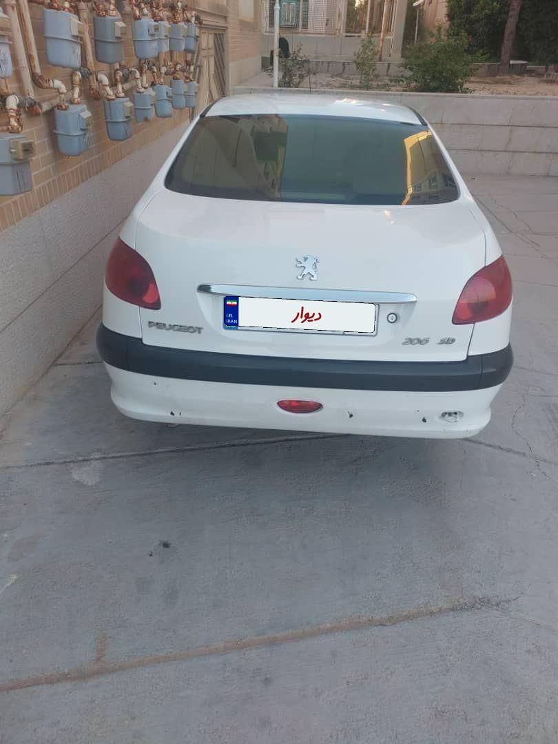 پژو 206 SD v8 - 1395