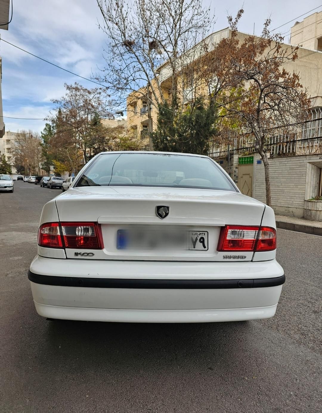 سمند LX EF7 دوگانه سوز - 1389