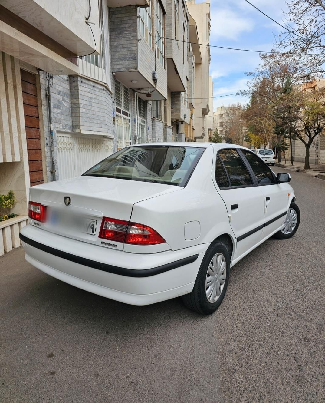 سمند LX EF7 دوگانه سوز - 1389