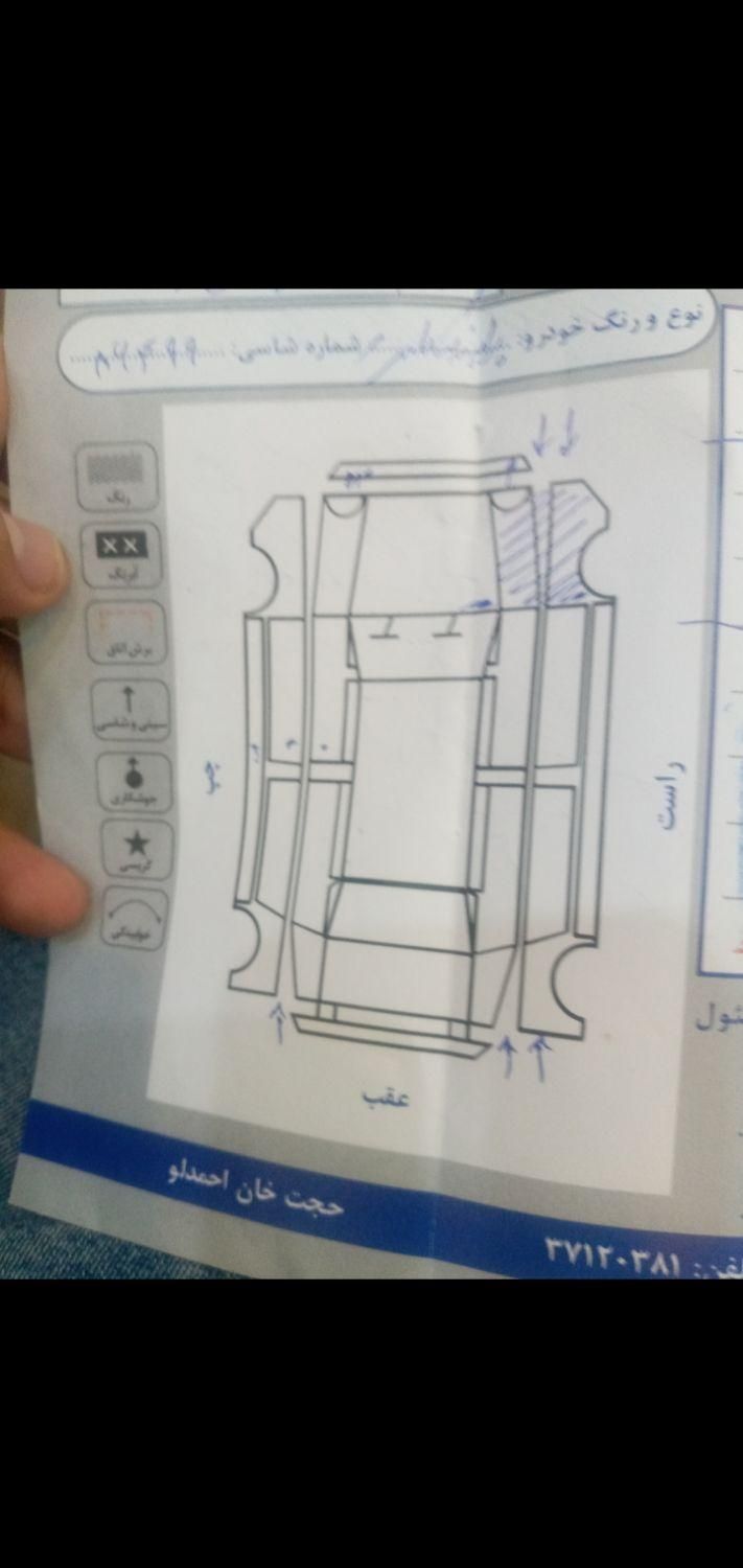 پراید صبا دنده ای - 1387