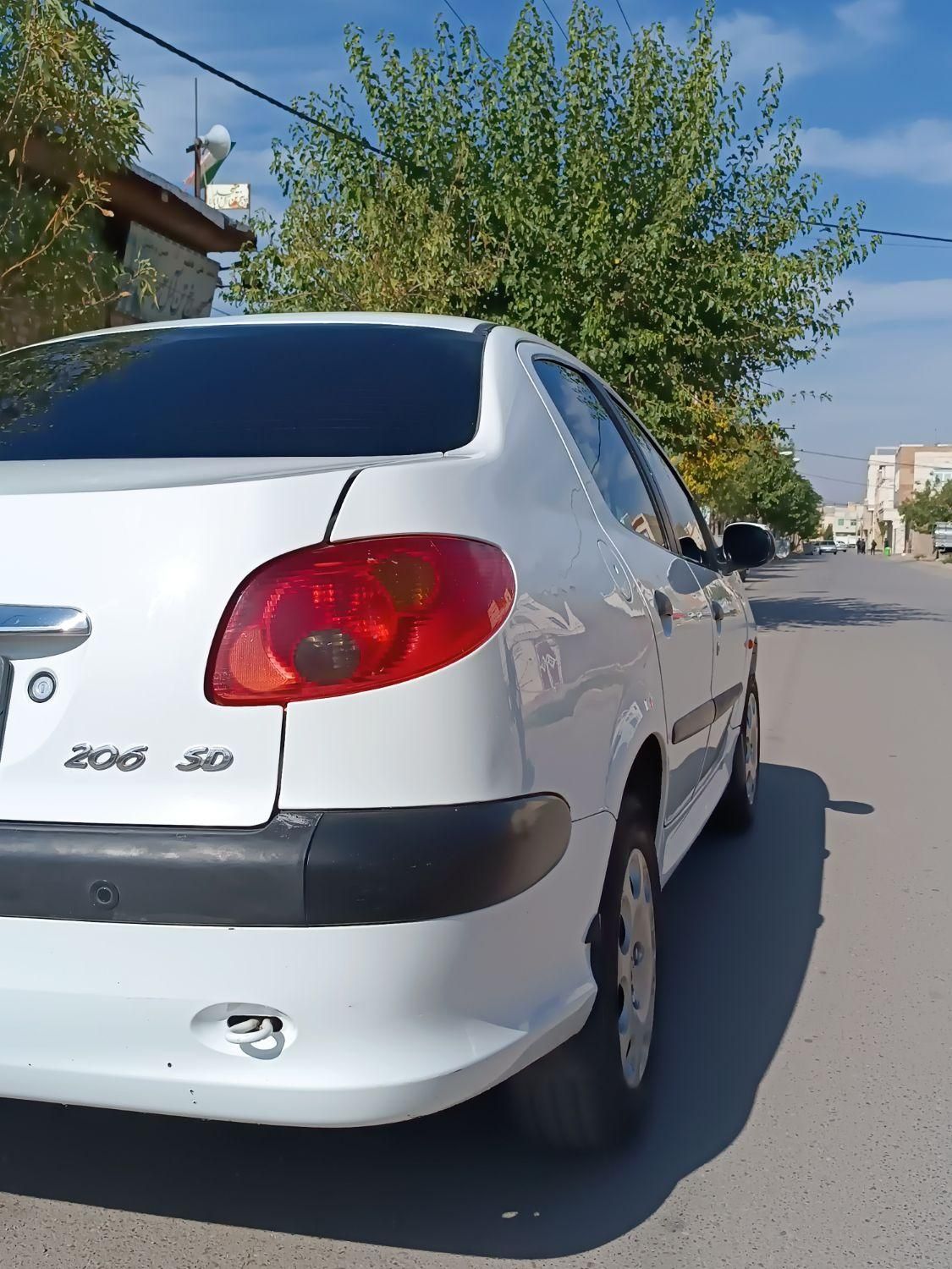 پژو 206 SD v8 - 1395