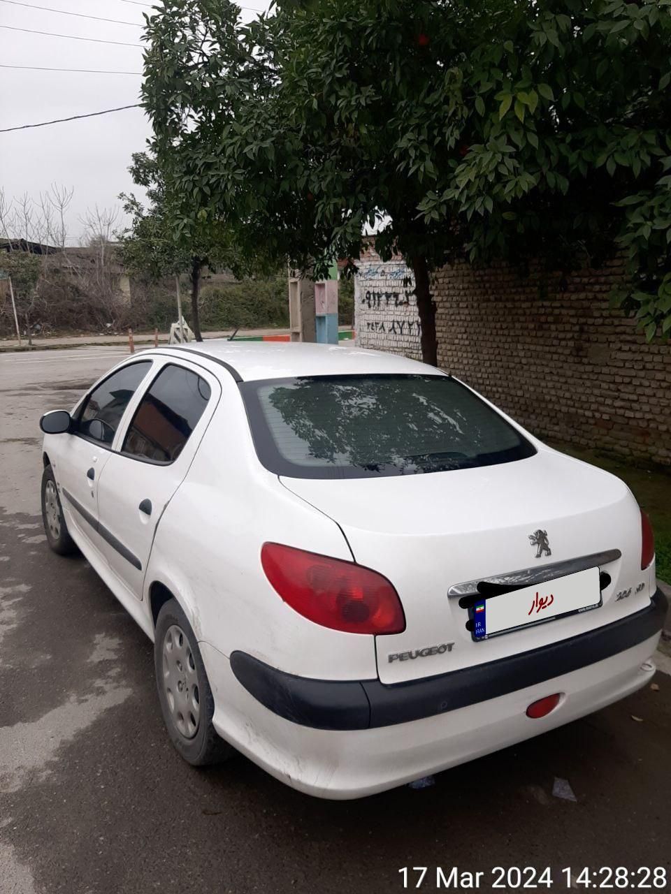 پژو 206 SD v8 - 1397