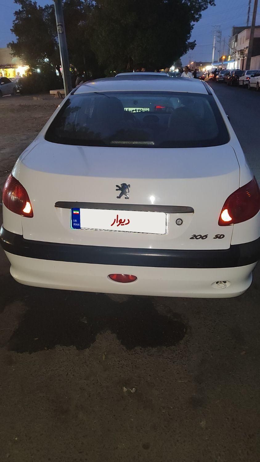 پژو 206 SD v6 - 1396