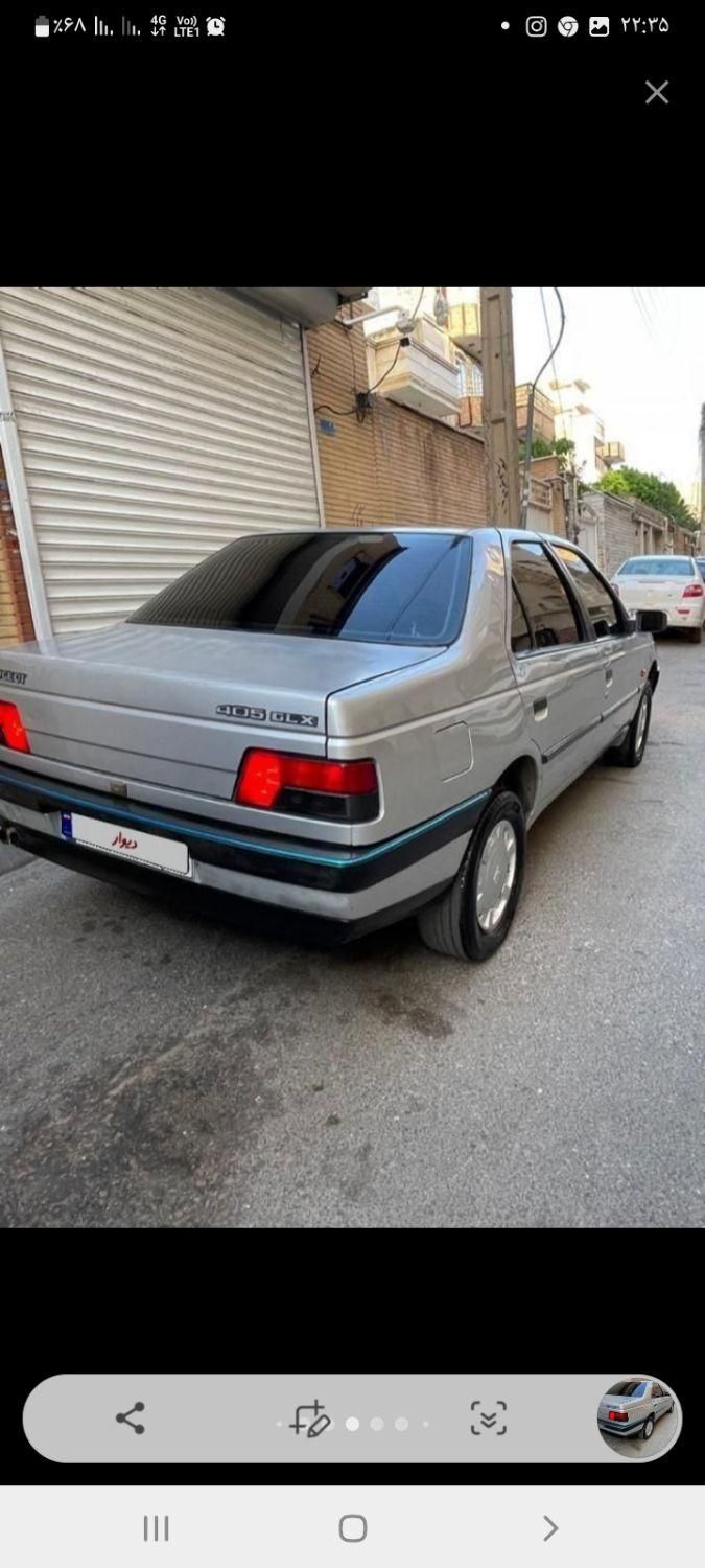 پژو 405 GL - دوگانه سوز CNG - 1388