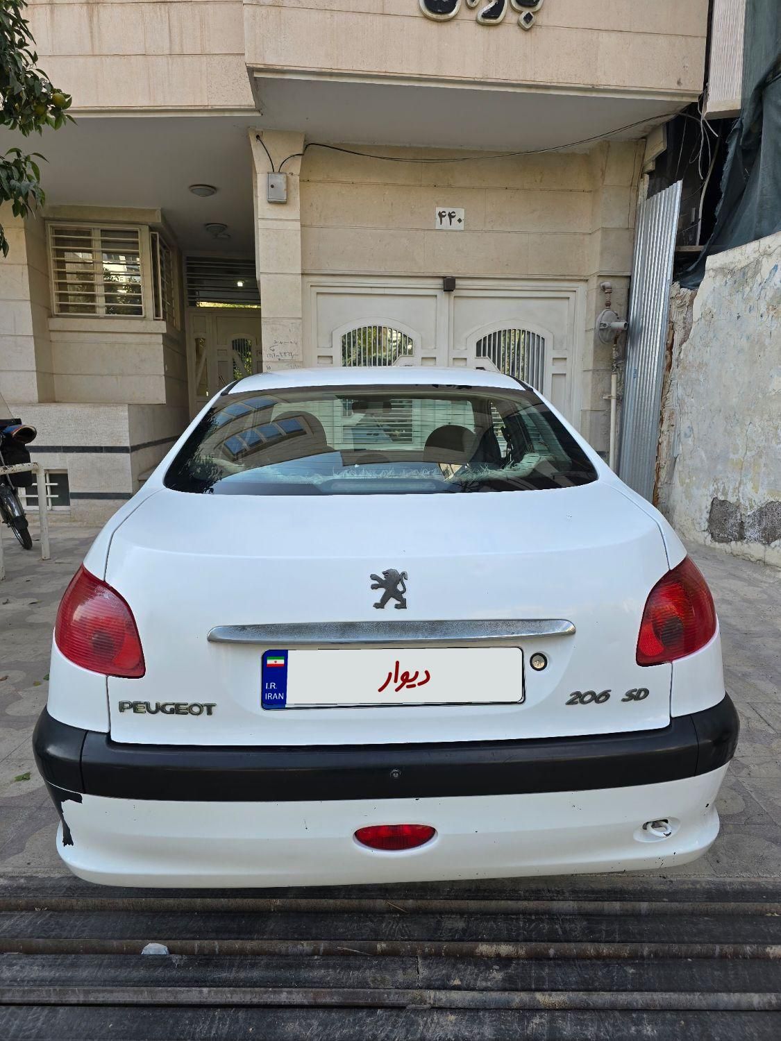 پژو 206 SD v8 - 1390