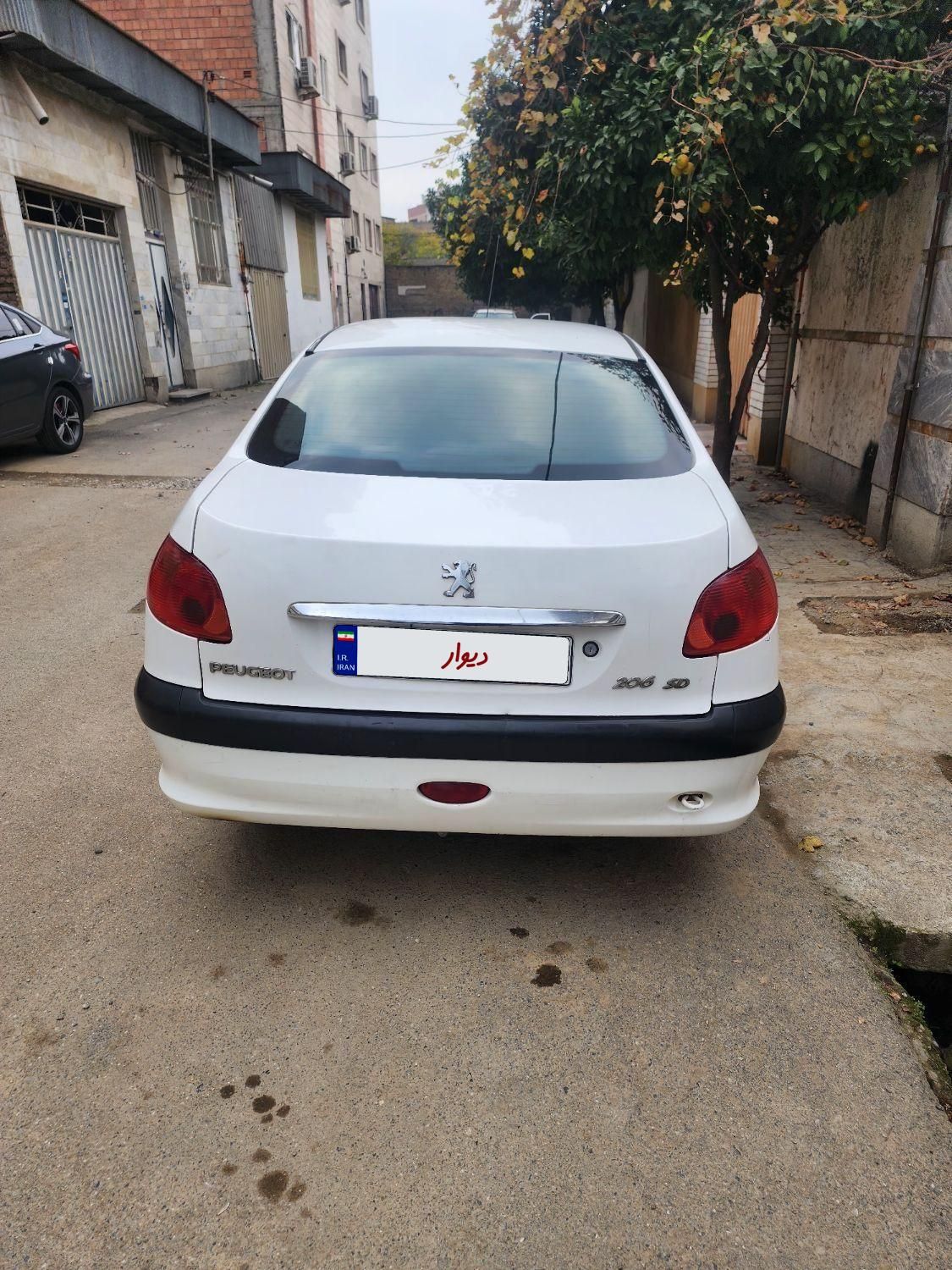 پژو 206 SD v8 - 1389