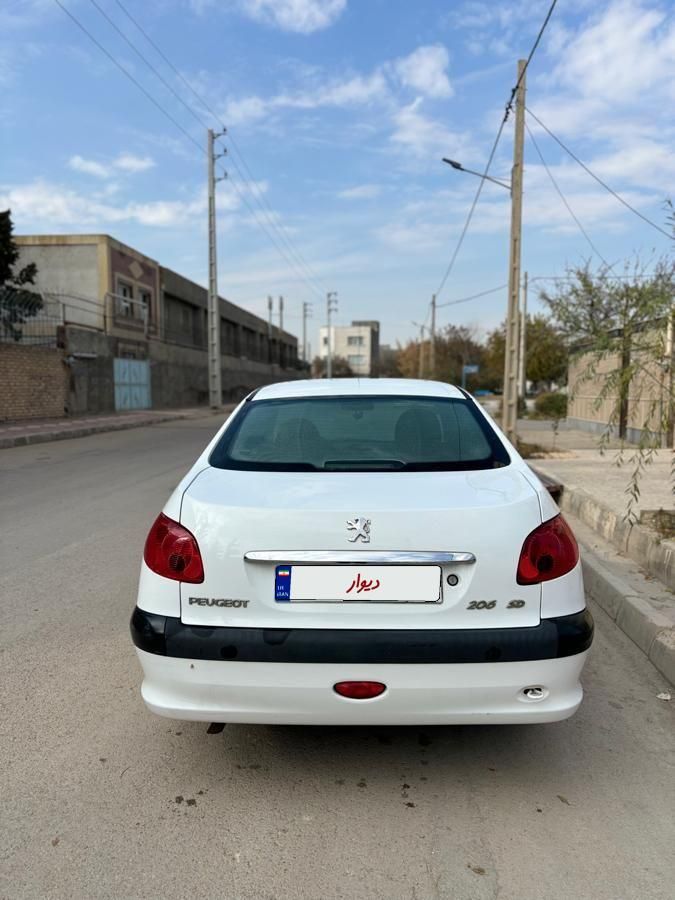 پژو 206 SD v8 - 1395