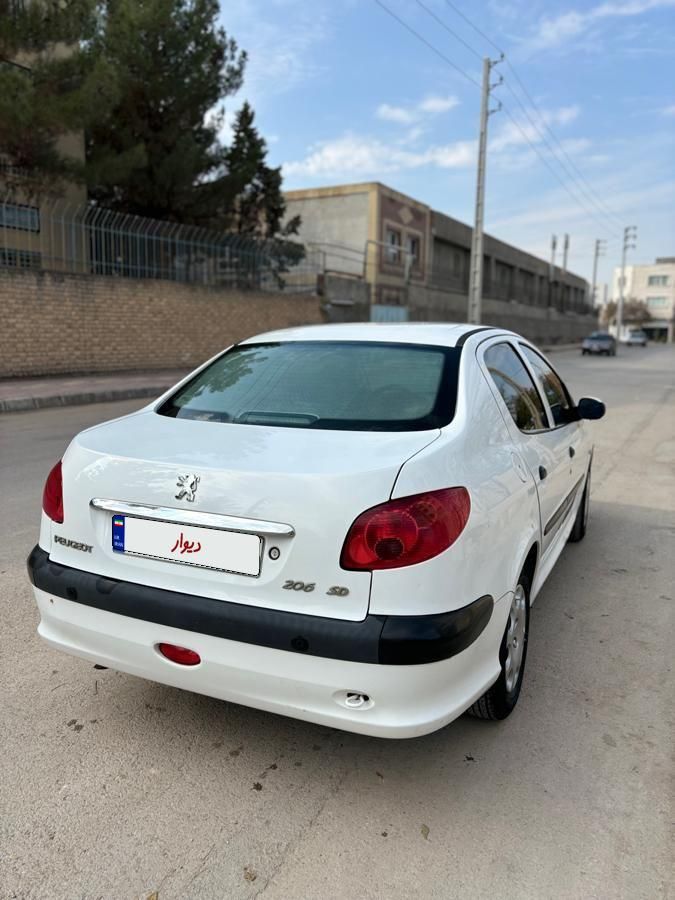 پژو 206 SD v8 - 1395