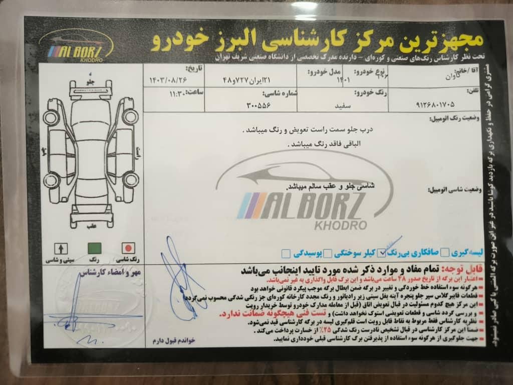 پژو 206 تیپ 2 - 1401