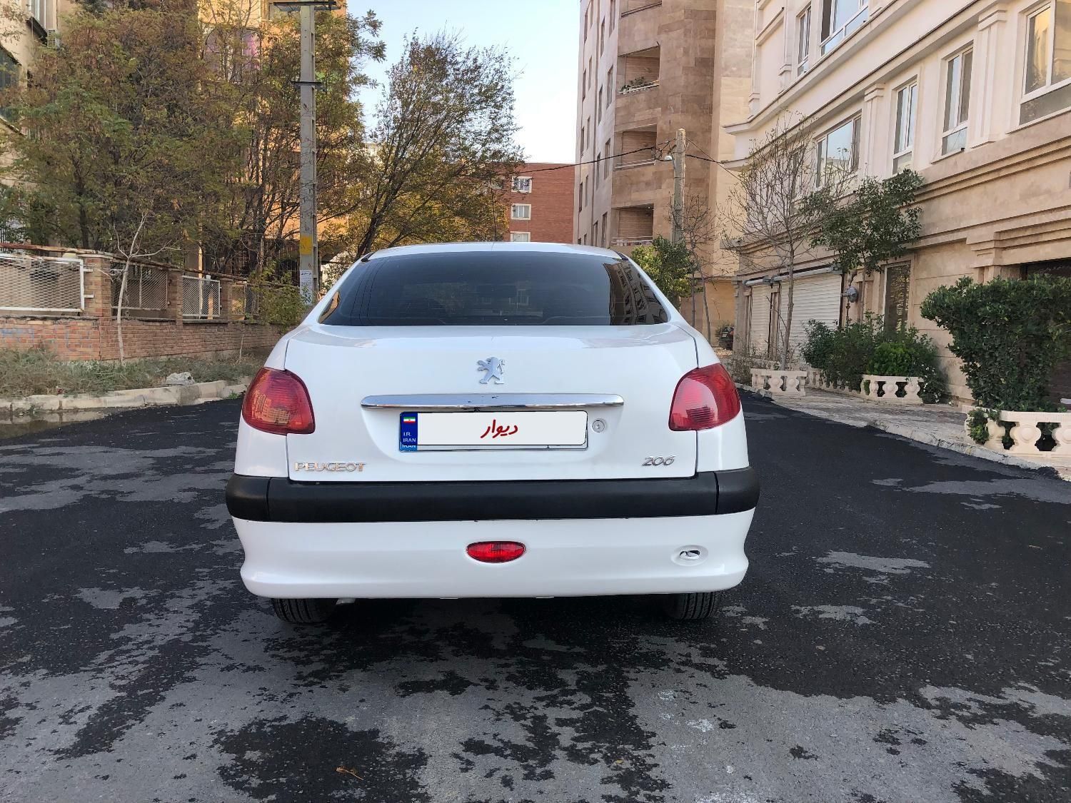 پژو 206 SD v8 - 1395