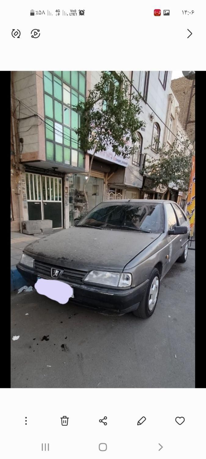 پژو 405 GL - دوگانه سوز CNG - 1378