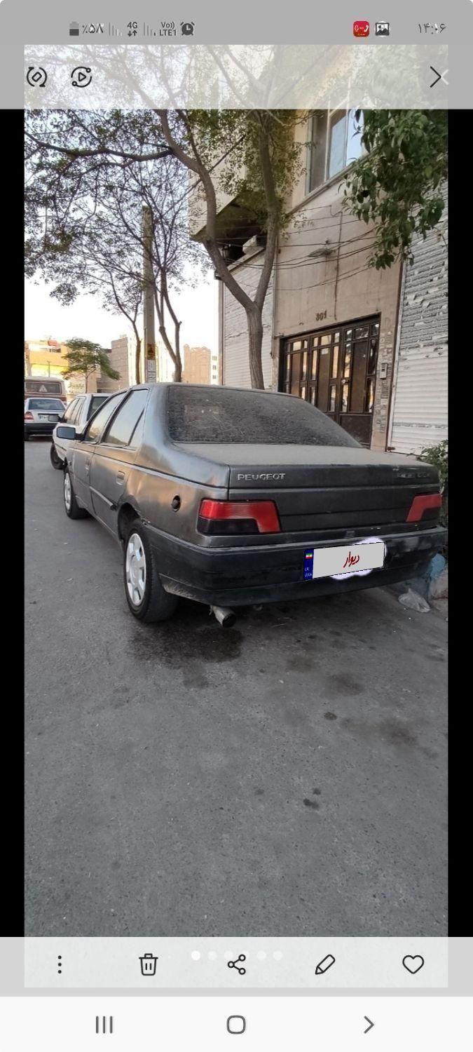 پژو 405 GL - دوگانه سوز CNG - 1378