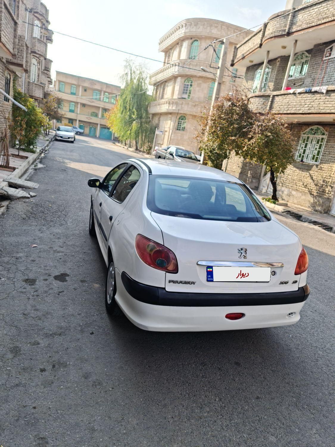 پژو 206 SD v8 - 1388