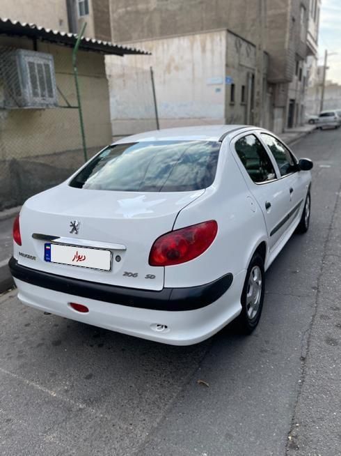 پژو 206 SD v8 - 1395