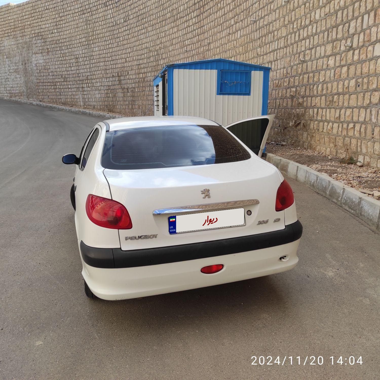 پژو 206 SD v8 - 1397