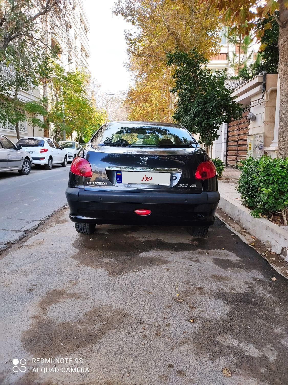 پژو 206 SD v8 - 1393