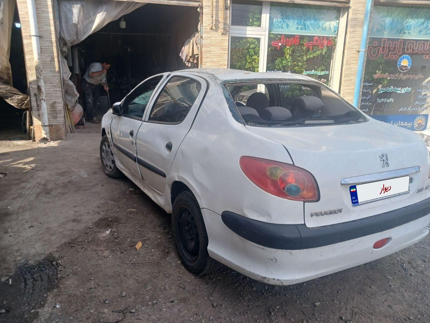 پژو 206 SD v8 - 1396