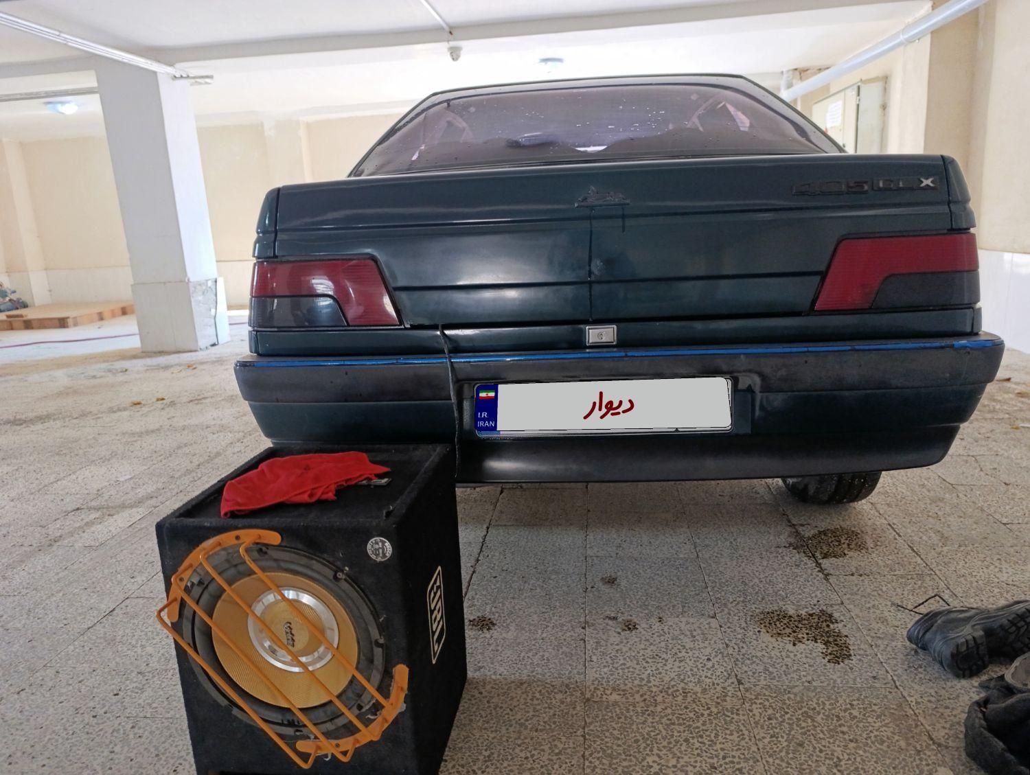 پژو 405 GLI - دوگانه سوز CNG - 1383