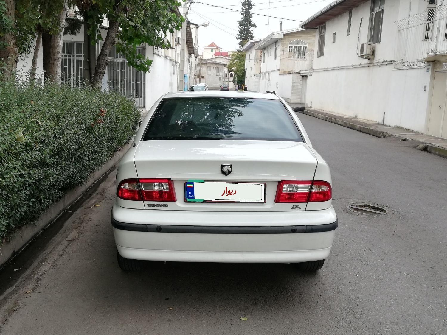 سمند LX EF7 دوگانه سوز - 1387