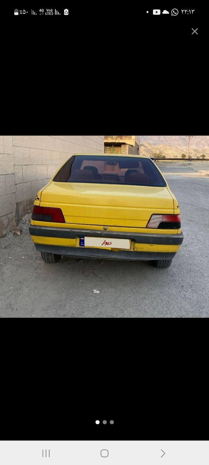 پژو 405 GL - دوگانه سوز CNG - 1395