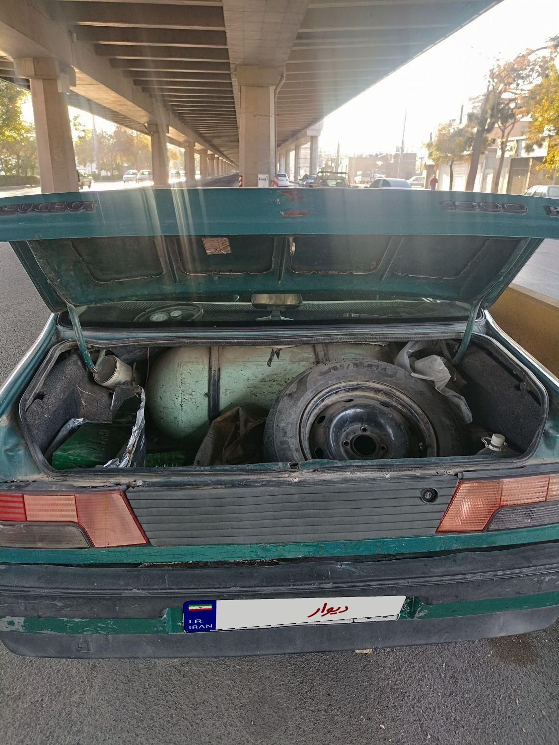 پژو آردی دوگانه سوز CNG - 1380