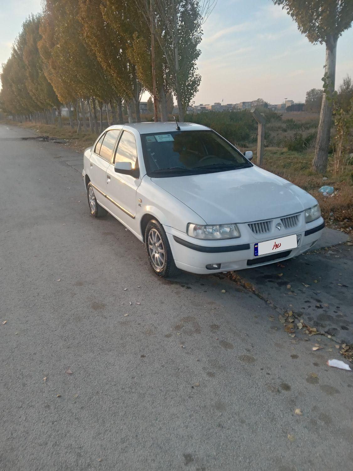 سمند LX EF7 دوگانه سوز - 1389