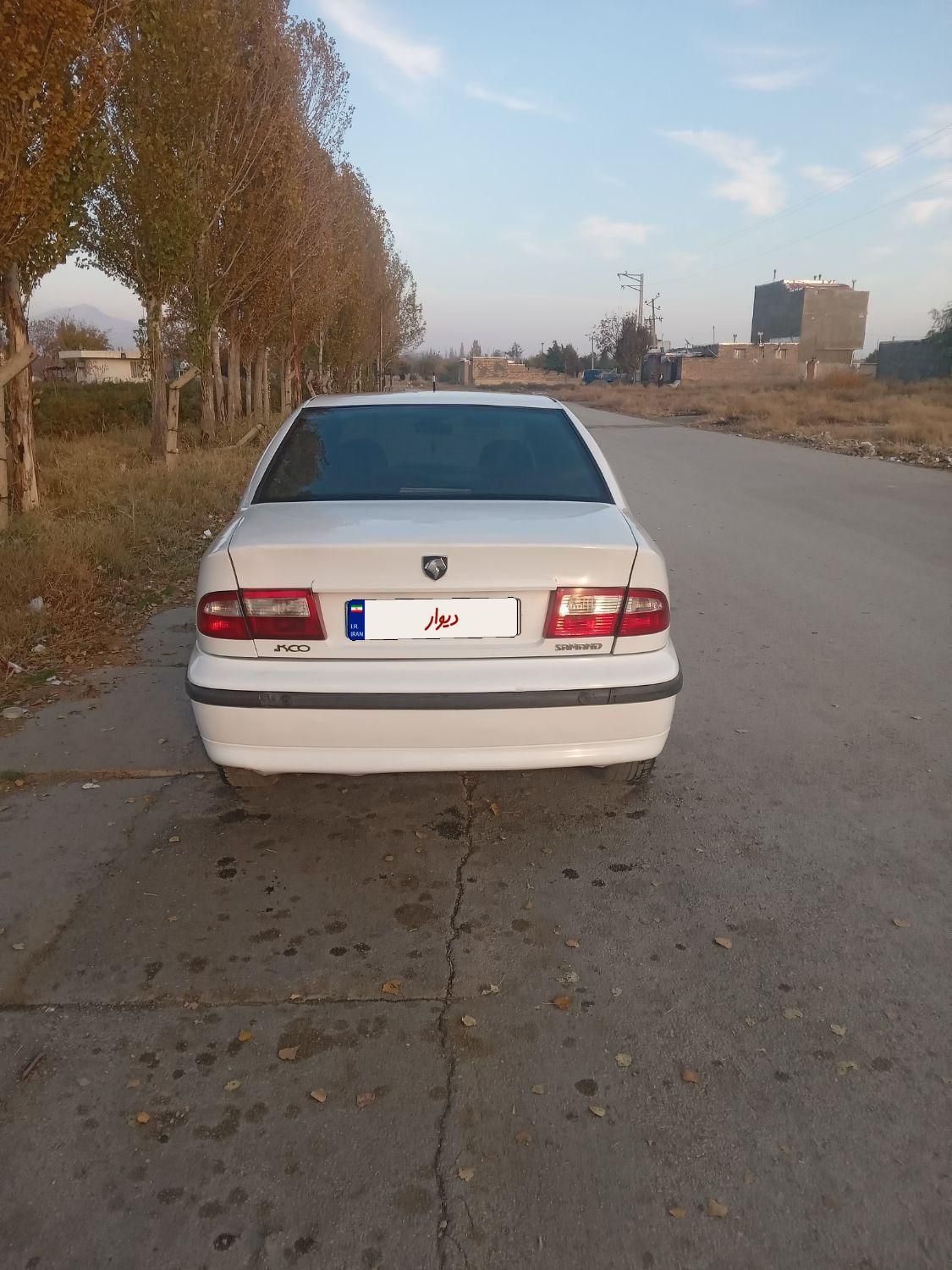 سمند LX EF7 دوگانه سوز - 1389