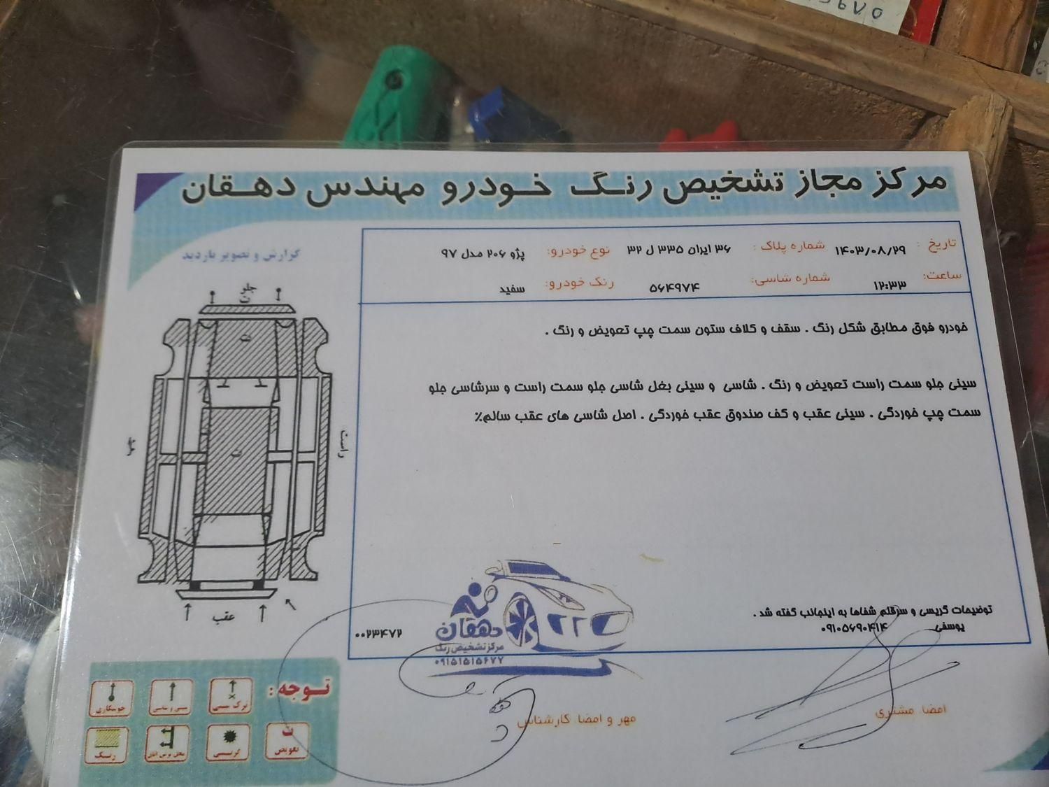 پژو 206 تیپ 2 - 1397