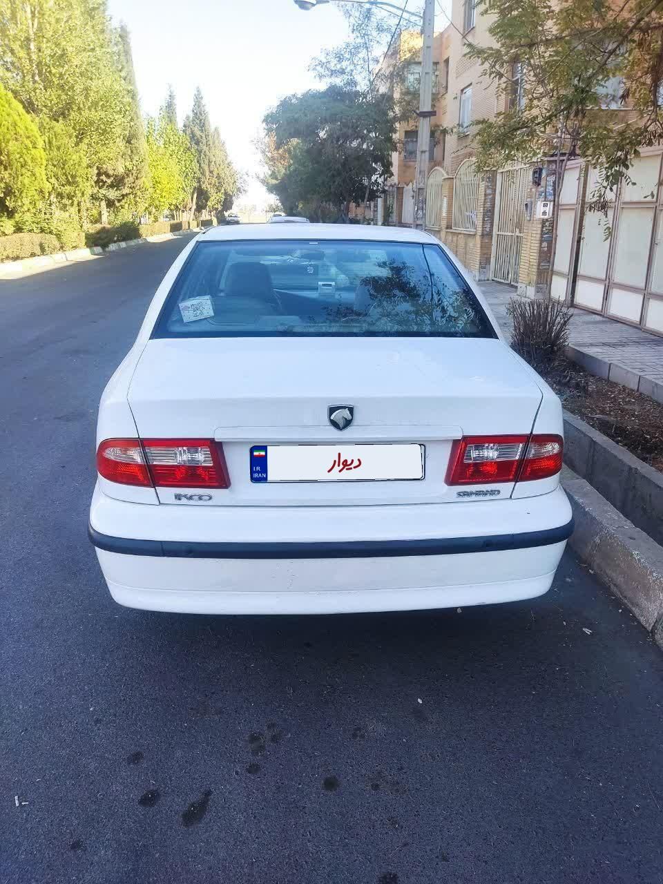 سمند LX EF7 دوگانه سوز - 1396