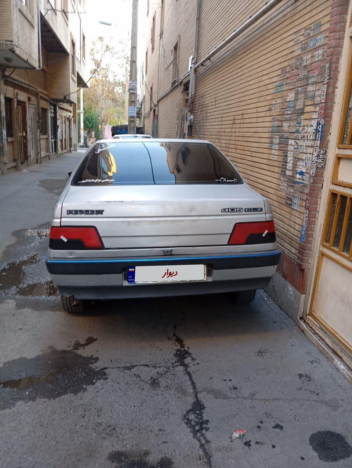 پژو 405 GLI - دوگانه سوز CNG - 1388