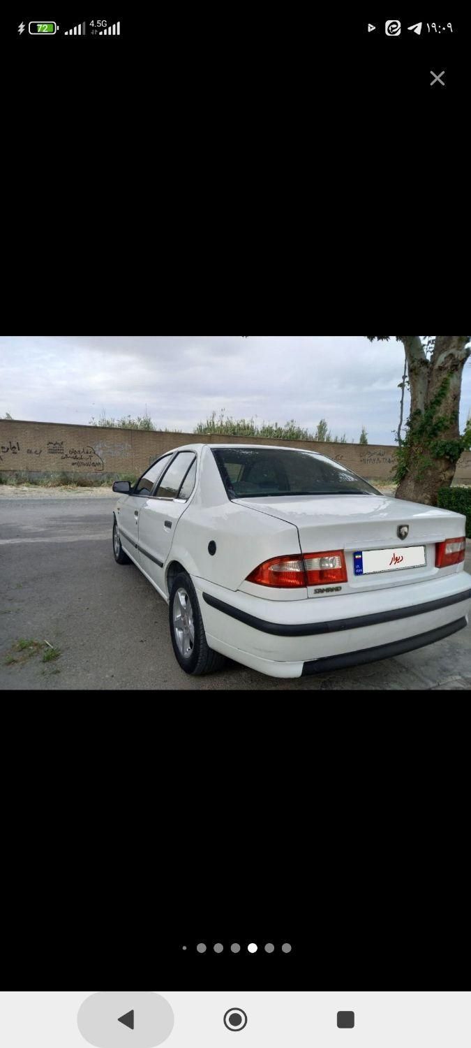 سمند LX EF7 دوگانه سوز - 1390