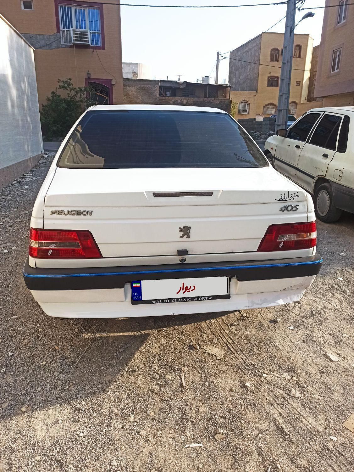 پژو 405 SLX دوگانه سوز XU7 - 1390