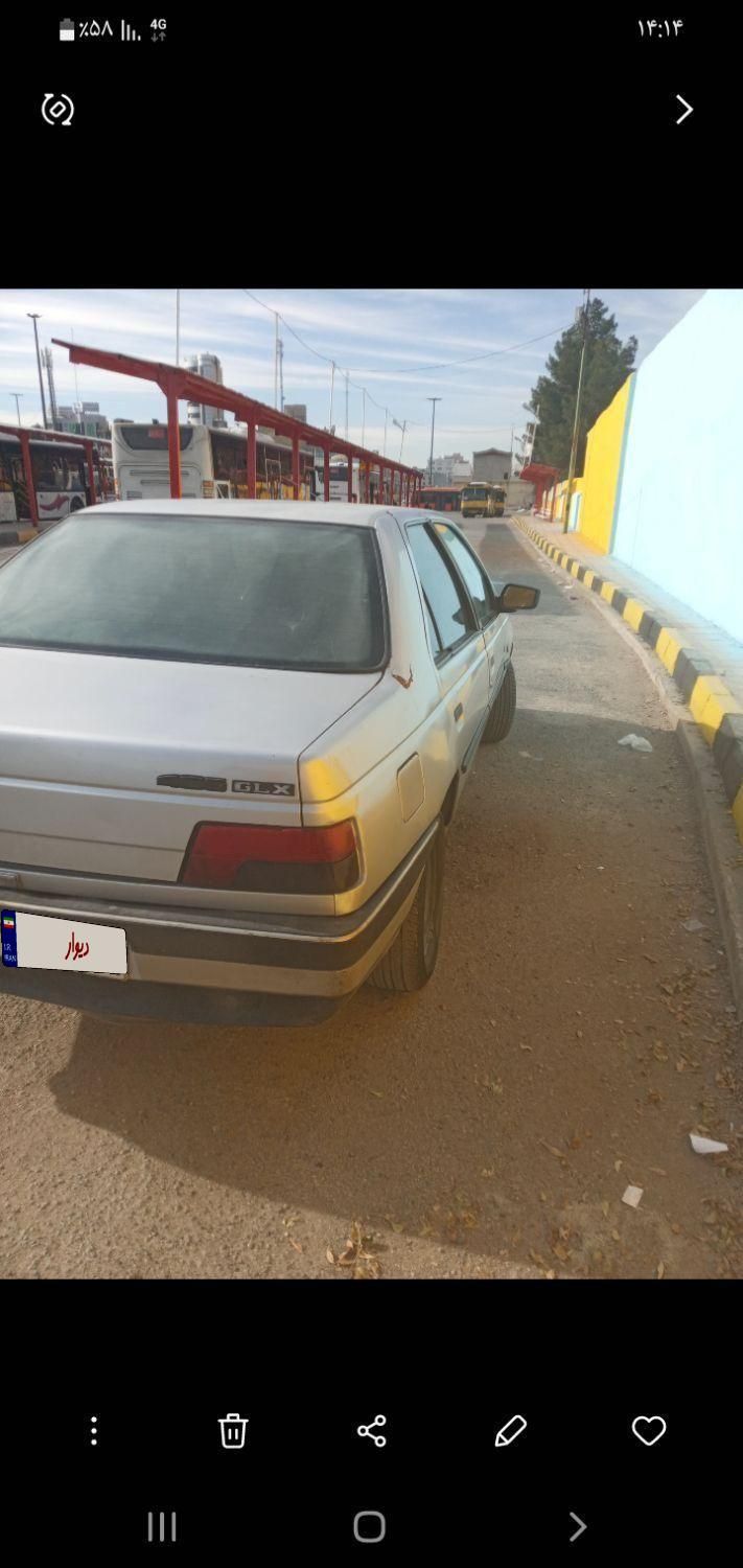 پژو 405 GLI - دوگانه سوز CNG - 1385