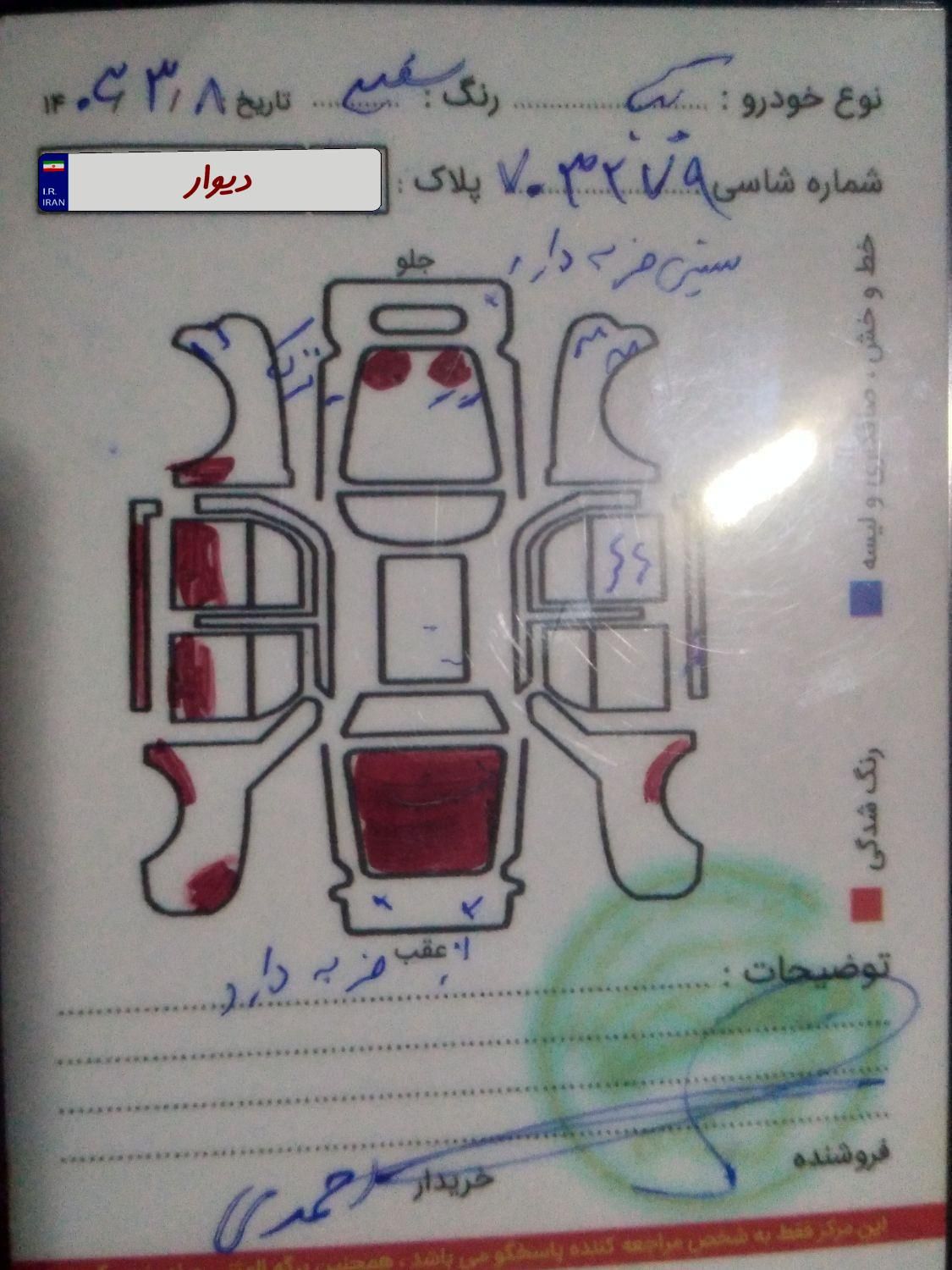 تیبا صندوق دار EX - 1391