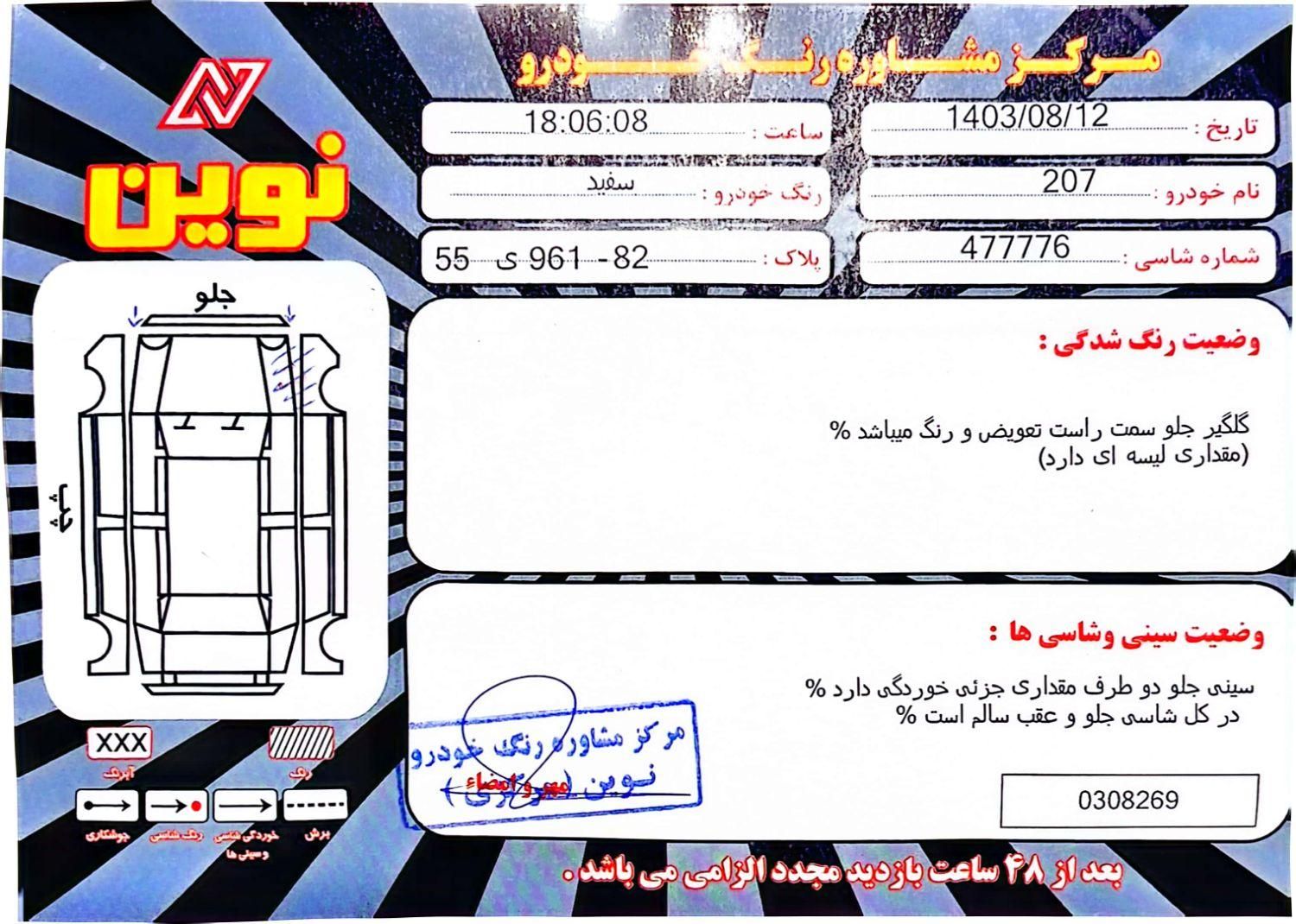 پژو 207 اتوماتیک - 1396