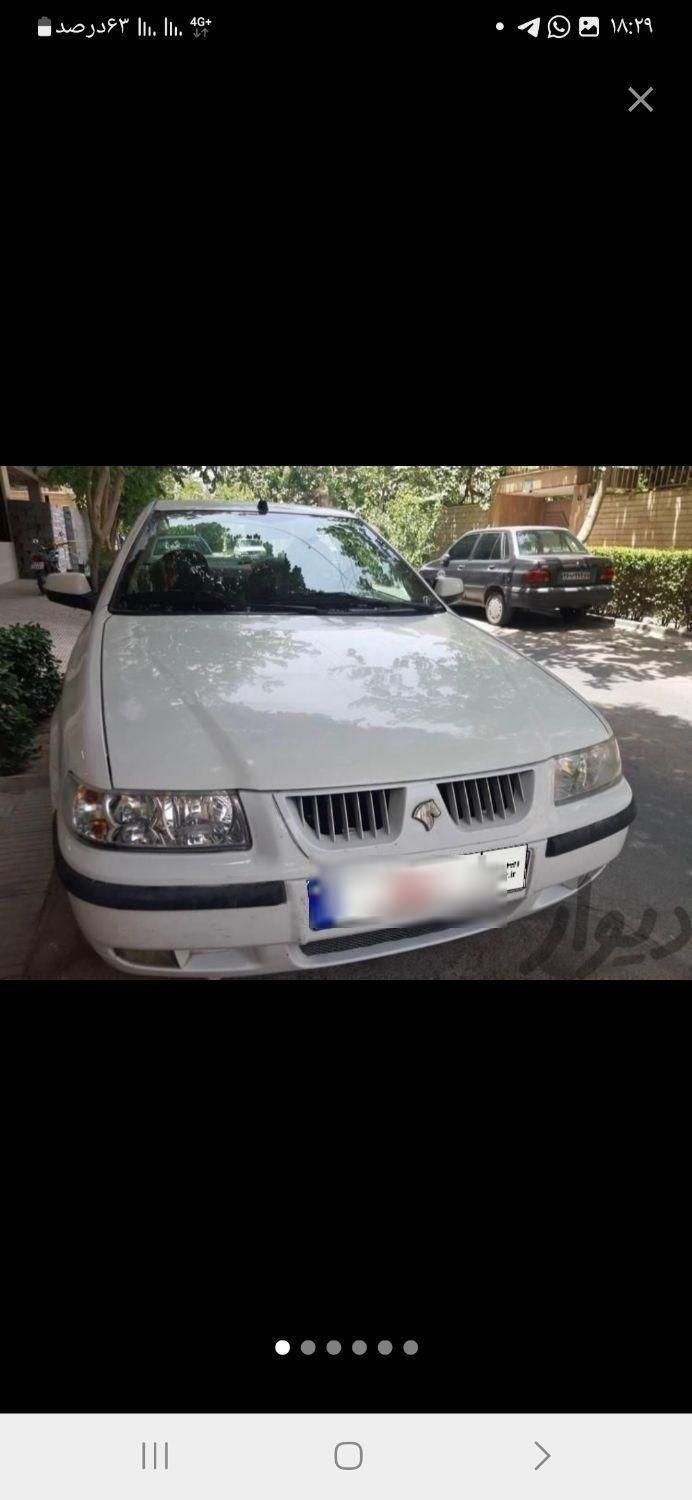 سمند LX EF7 دوگانه سوز - 1393