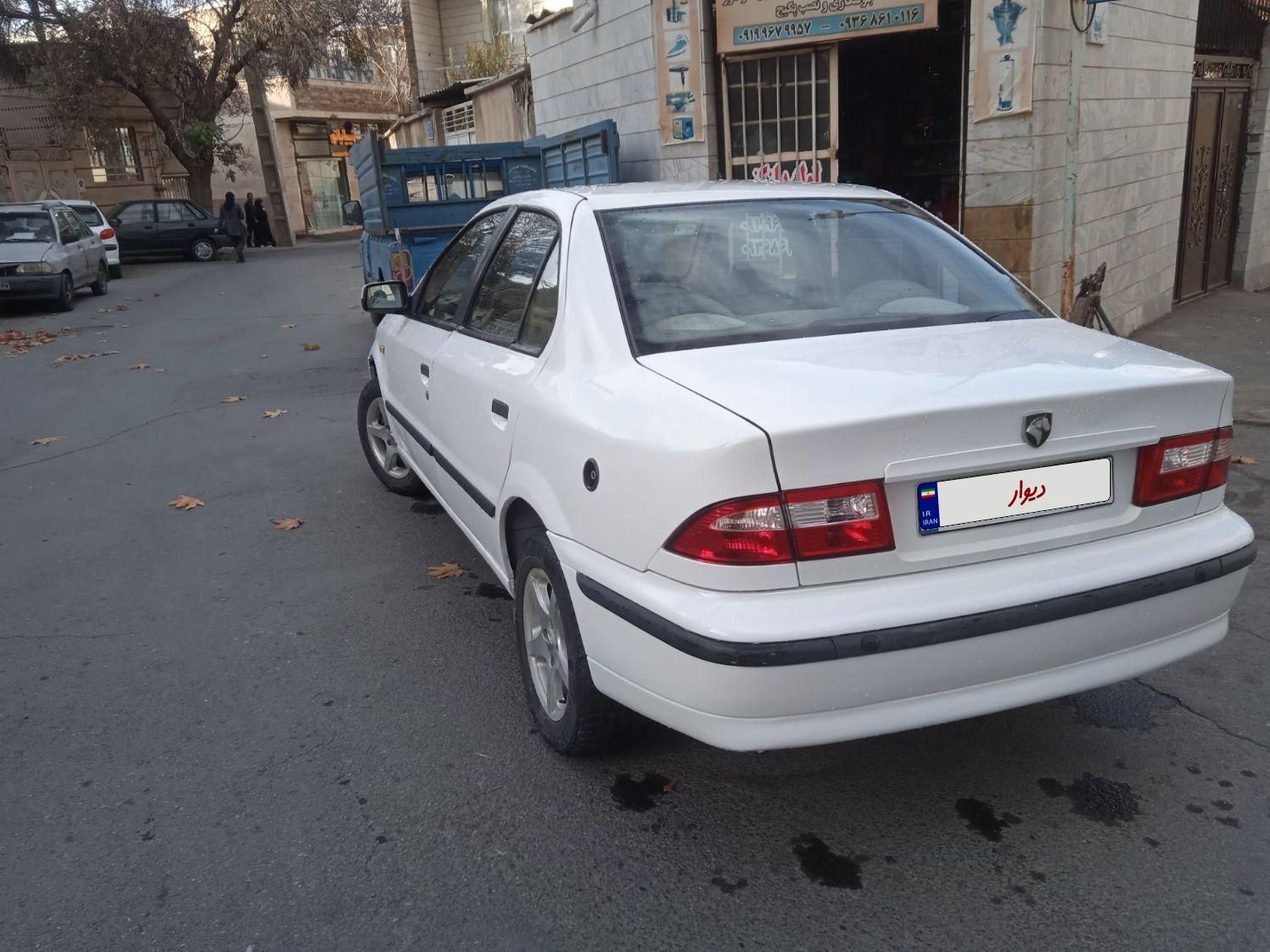 سمند LX EF7 دوگانه سوز - 1389