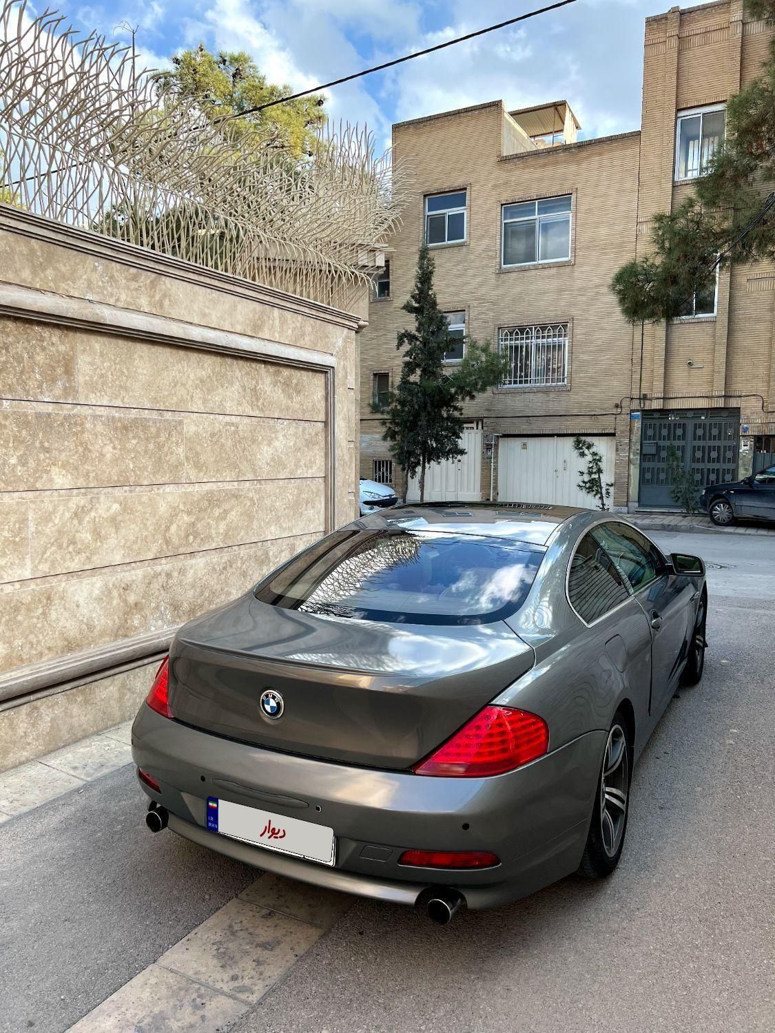 ب ام و سری 6 کوپه 630i - 2006