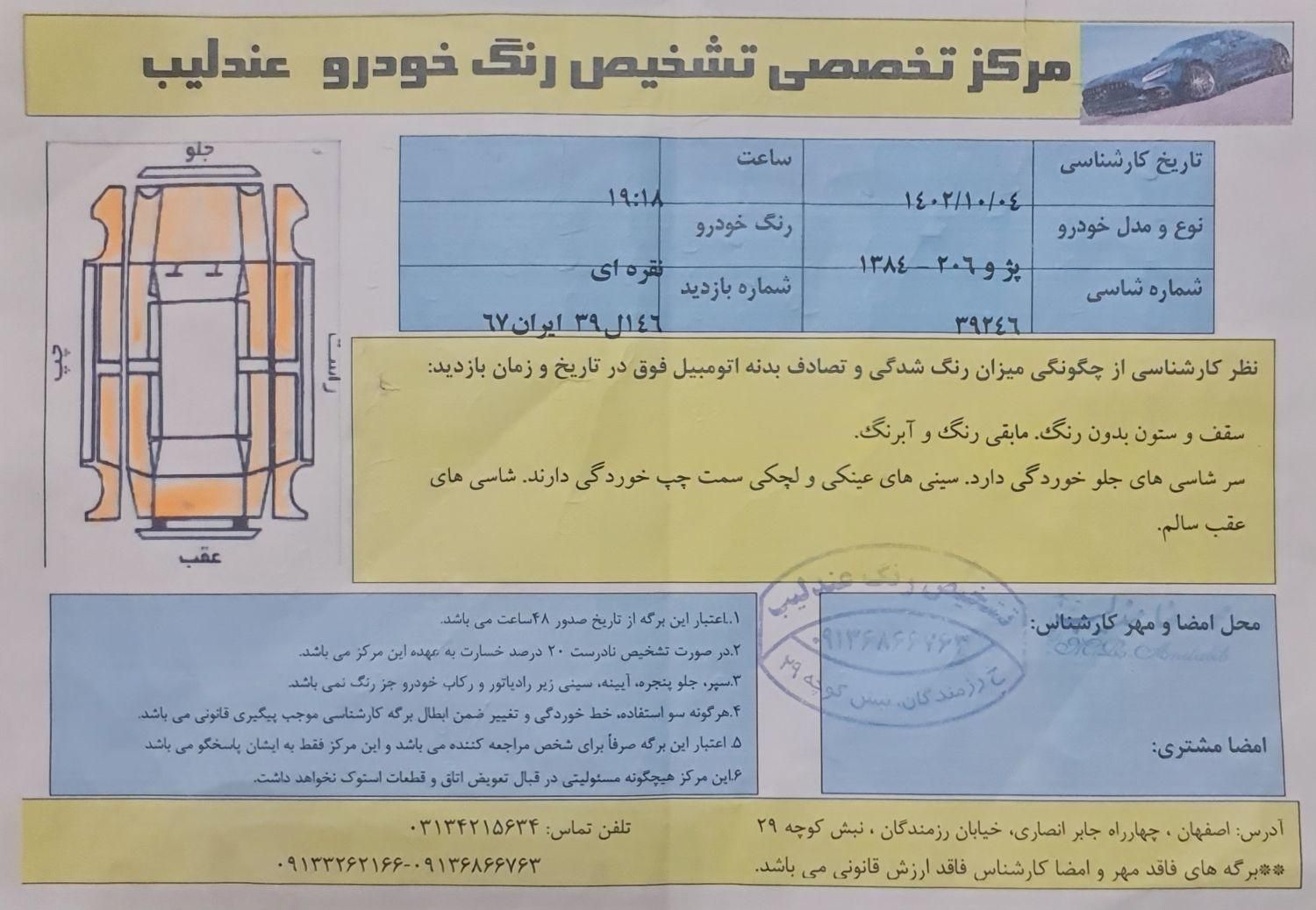 پژو 206 تیپ 2 - 1384