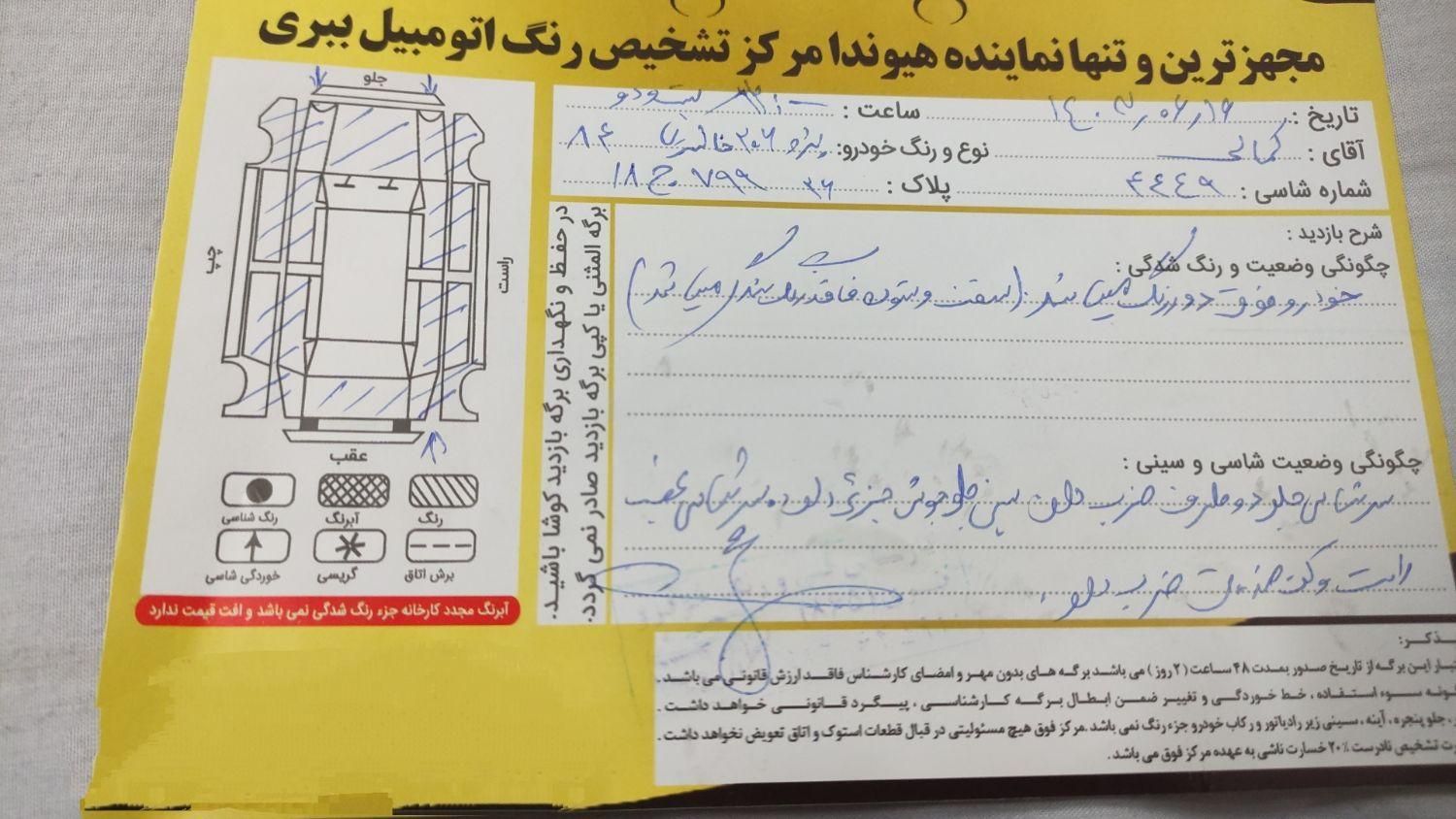 پژو 206 تیپ 5 - 1384