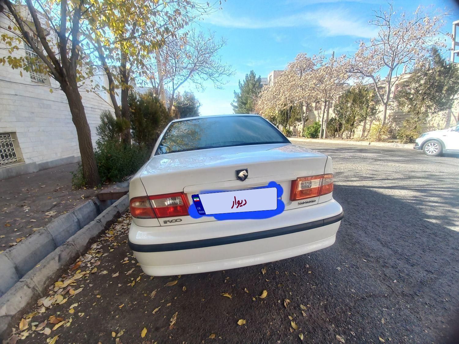 سمند LX EF7 دوگانه سوز - 1389