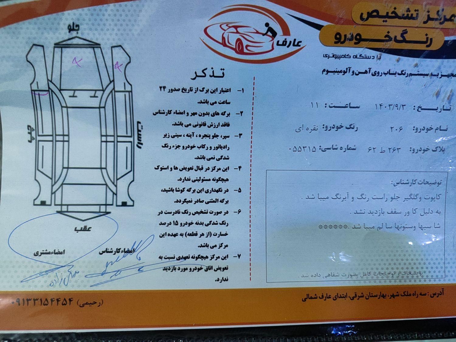 پژو 206 تیپ 2 - 1388