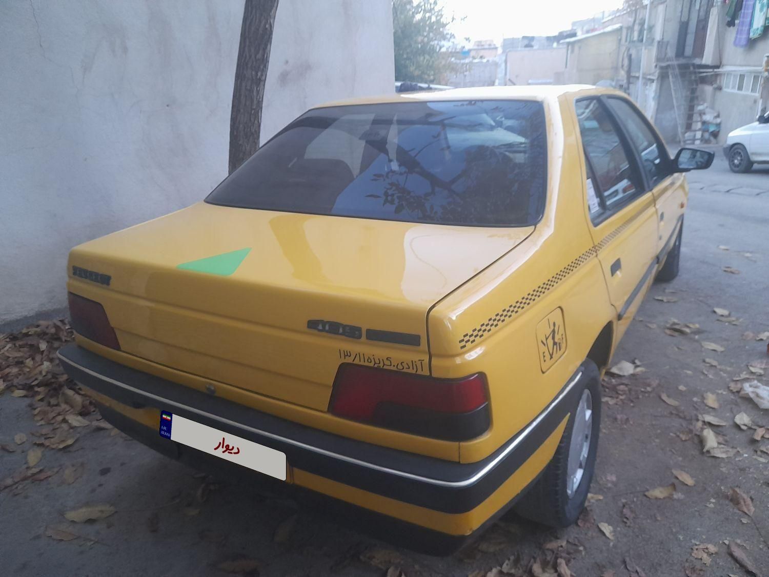 پژو 405 GL - دوگانه سوز CNG - 1396