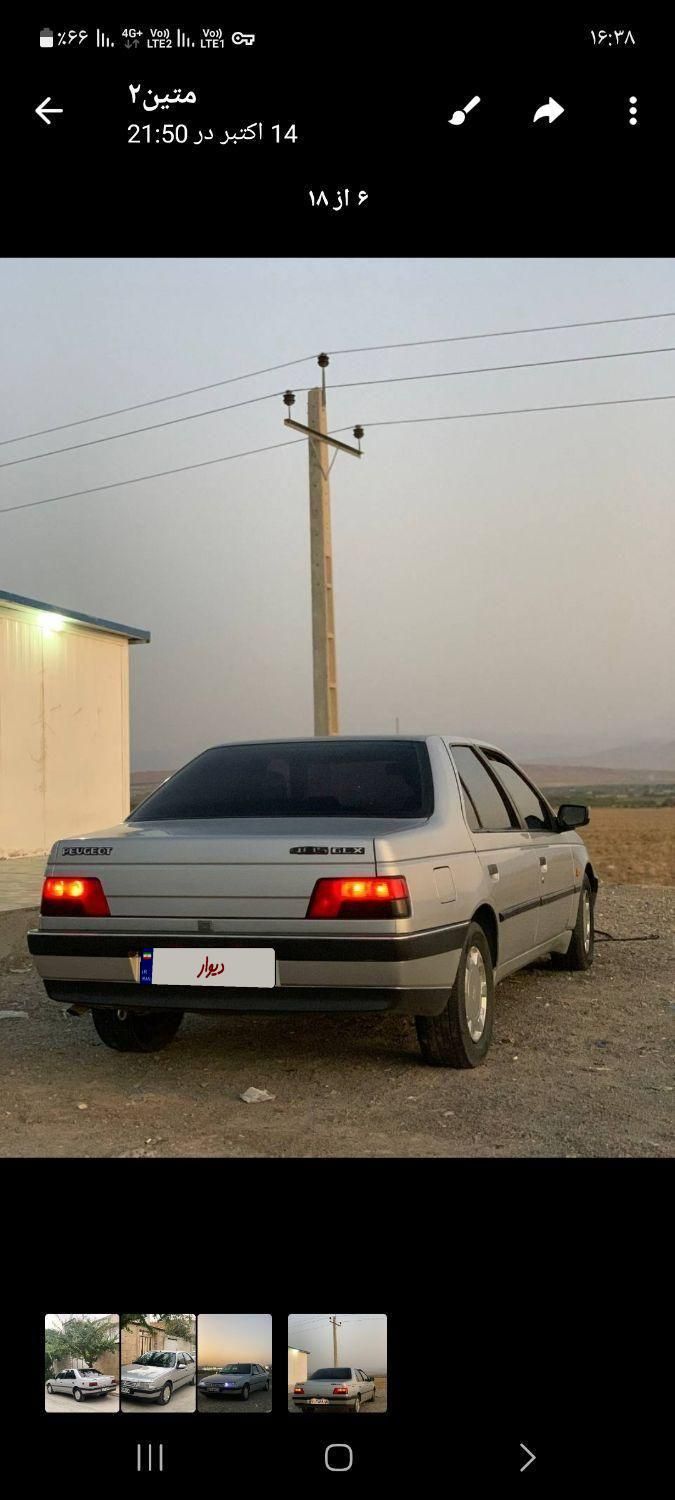 پژو 405 GL - دوگانه سوز CNG - 1388