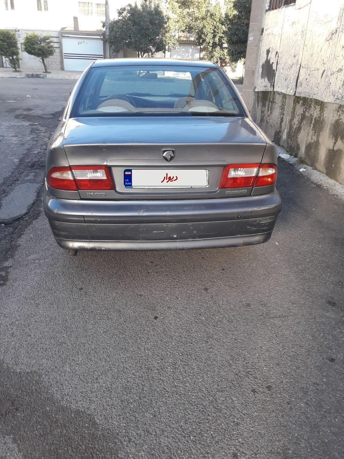 سمند LX EF7 دوگانه سوز - 1389