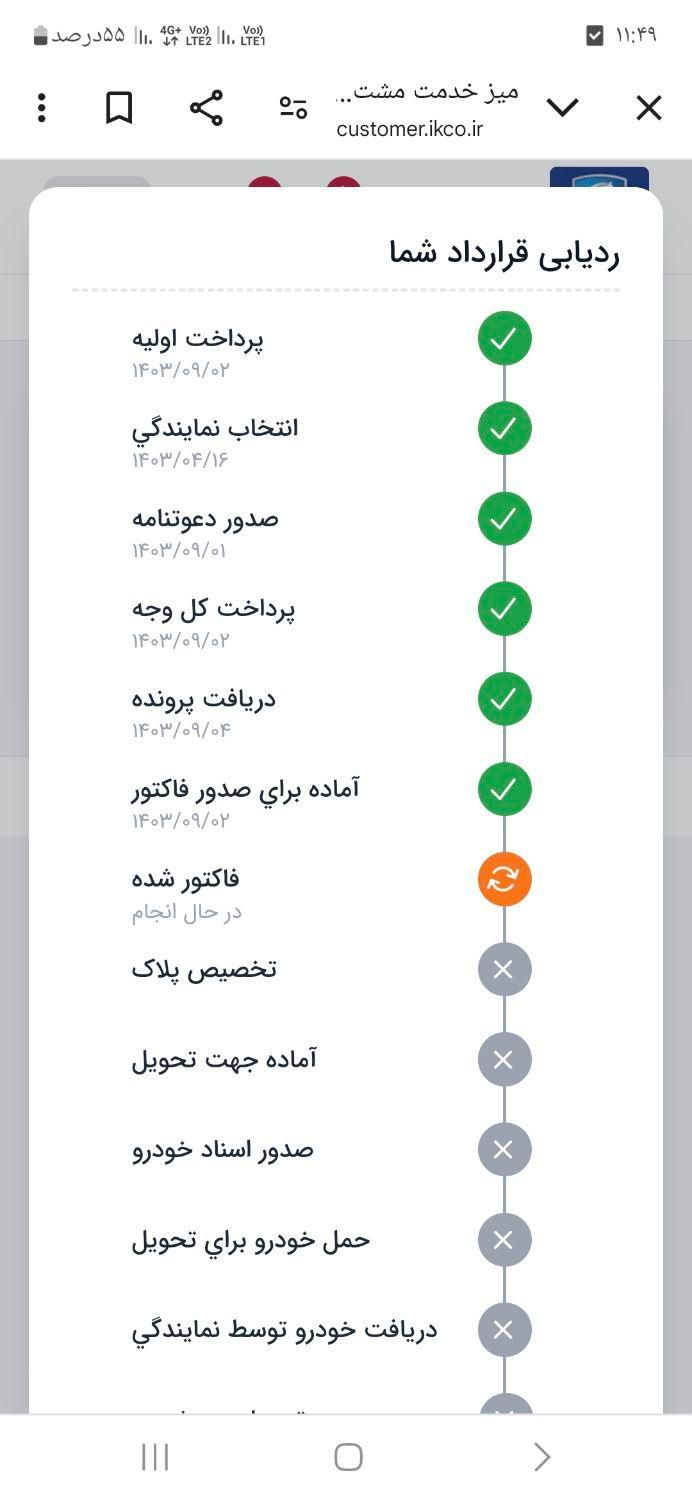 پژو 207 دنده ای پانوراما - 1403