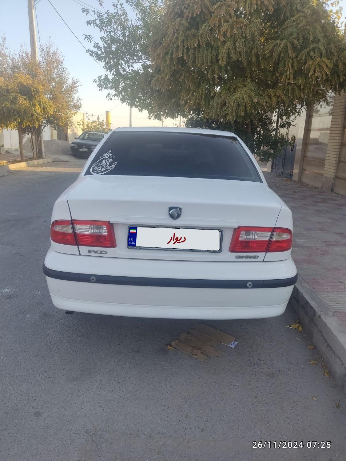 سمند LX EF7 دوگانه سوز - 1390