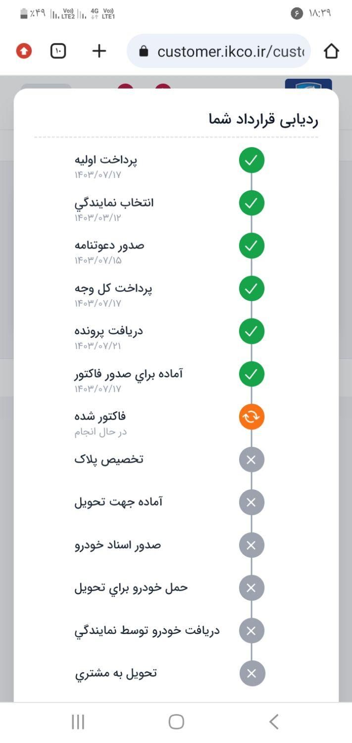 پژو 207 دنده ای پانوراما - 1403