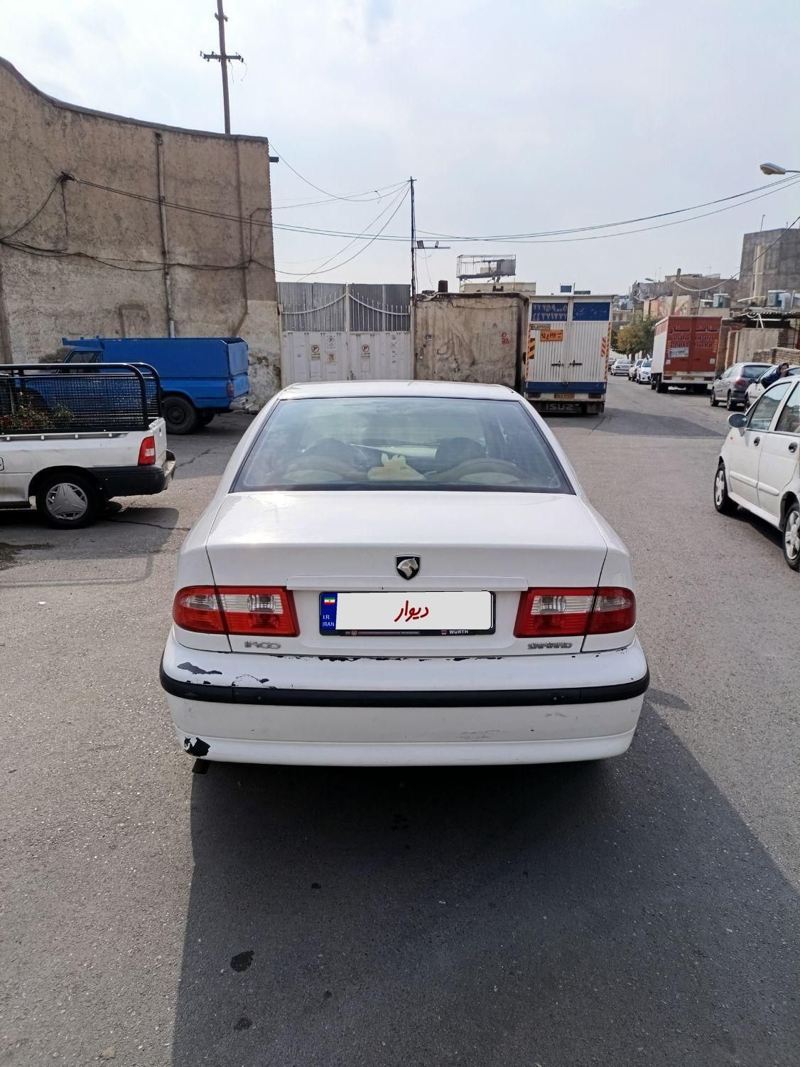 سمند LX EF7 دوگانه سوز - 1389