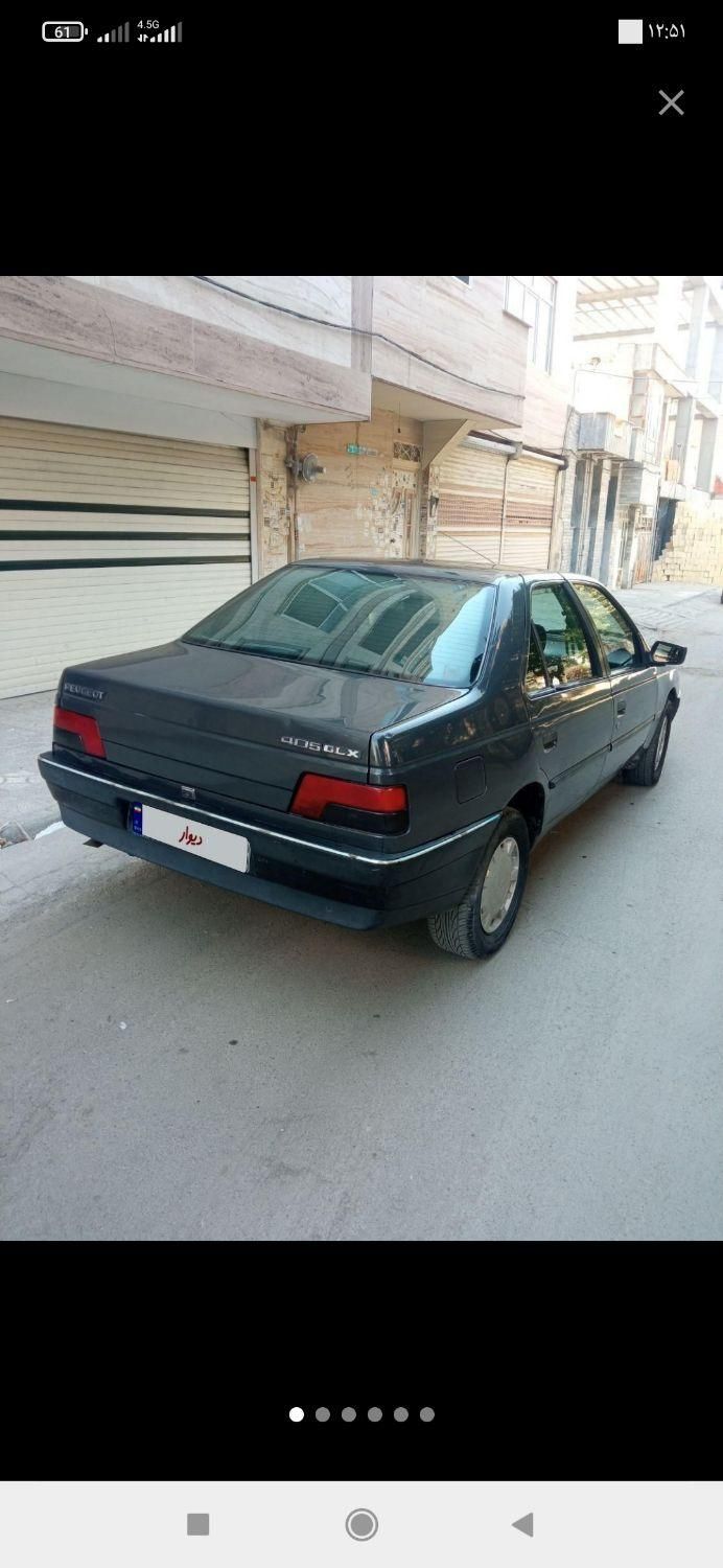 پژو 405 GLI - دوگانه سوز CNG - 1383